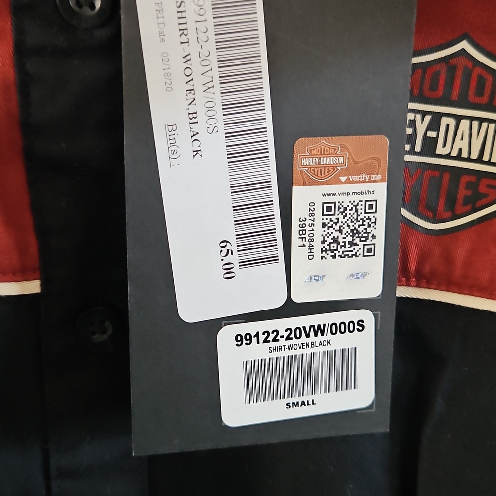 NWT Harley Davidson Short Sleeve Shirt - Picture 5 of 5